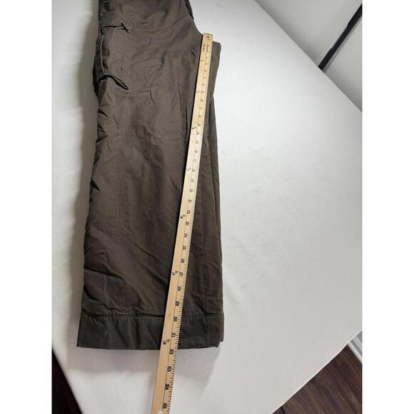 Vintage J.Crew Military Fleece Lined Cargo Pants 36x32 Utility Baggy Y2K - Picture 9 of 9